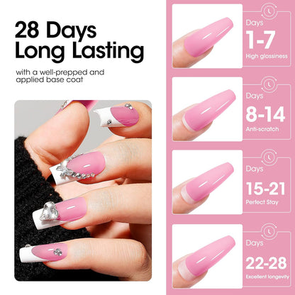 Poly Nail Gel Builder for Nail Extension Nail Strengthener, 60 G 06 Natural Pink Poly Gel Trendy Nail Art Design for 3D Nail Molder Beauty Gift for Salon Manicure Easy DIY at Home